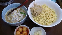 「味噌つけ麺　チンピラ玉子　￥930」@味噌麺処 花道庵の写真