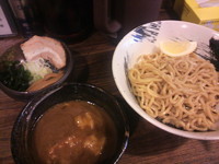 「もつつけ麺750円」@おとんば製麺所の写真