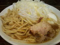 「背脂煮干そば＋味玉＋ネギ」@麺処 遊の写真