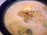 「ホタテクリーミーみそらーめん」@麺や 新のすけの写真