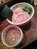 「アハハ煮干つけ麺（２００ｇ）７５０円」@中華そば ムタヒロの写真