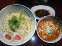 「肉つけめん(改)」@拉麺工房 暁の写真