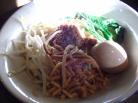 「汁なし坦々麺(880円)」@自家製麺 ほうきぼし 志茂店の写真