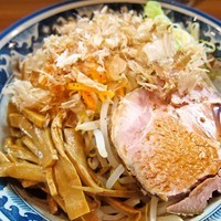 「エビ辛し汁なし中華そば（７００円）」@中華そば・つけそば 浜屋 我孫子店の写真