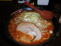 「ヒーハー（８５０円）麺二玉（同額）」@麺屋やだらの写真