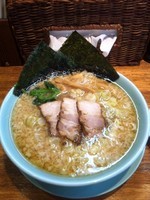 「ラーメン（こってり）」@麺者黒嵐 下栗本店の写真