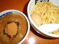 「濃厚つけ麺８５０円＋味玉（クーポンサービス）」@麺厨房 大将の写真
