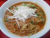 「キムチラーメン￥700+ライス￥100」@ラーメン金太の写真