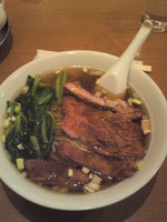 「排骨麺785円」@同福飯店の写真