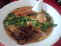 「豚玉そば　800円」@笑堂の写真