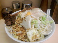 「油そば（￥７５０）ニンニクアブラ」@自家製ラーメン 大者の写真