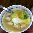 特製ラーメン¥420+ミニソフトクリーム¥90