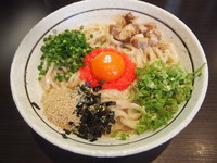 「明太子クリームまぜそば」@濃厚担々麺 はなび 蟹江店の写真