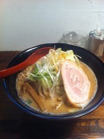 「味噌らーめん（にんにく無し野菜多め）」@麺処 花田 上野店の写真