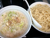 「紅塩つけ麺(680円)」@中華そば 彩の写真