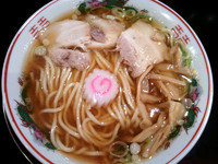 「中華そば(650円)」@肉煮干し中華そば さいころの写真