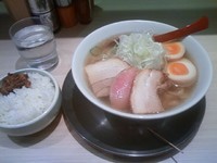 「喜多方塩チャーシュー」@麺や 七彩 東京駅の写真