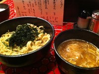 「つけめん大盛」@京つけめん つるかめ 本店の写真