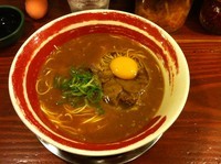 「徳島ラーメン480+生卵50」@徳島ラーメン 麺王 徳島駅前本店の写真