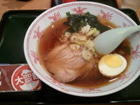 「中華そば（390円）」@いろり庵きらく グランデュオ蒲田店の写真