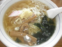 「生姜ラーメン（冬限定）+大盛　「750円+100円」」@手打ちらーめん 喰海の写真