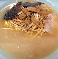 「ネギラーメン（麺硬め）７００円」@GOOD MORNING ラーメンショップの写真