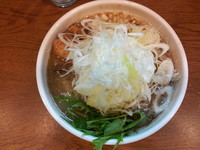 「トロ塩ラーメン７００円＋ネギもり１００円＋へた肉５０円」@麺処 慶の写真