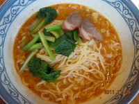 「手打ち担々麺　1080円」@錦城 中川本店の写真