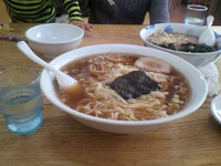 「ラーメン大盛り（650円）」@手打ちラーメン 金龍の写真