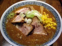 「【期間限定】秩父吉田味噌らーめん＋チャー、750円＋200円」@麺屋たつみ 喜心 狭山店の写真