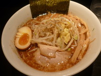 「魚出汁ソバ（750円）」@濃厚つけ汁ソバ FRIDAY 勝田店の写真