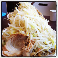 「ラーメン大 野菜ダブル」@ジャンクガレッジ 甲府昭和店の写真