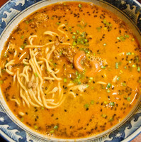 「坦々麺Ａセット（＋半チャーハン）￥９００」@中華菜房 達磨の写真