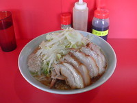 「ラーメン大（780円）+チャーシュー（200円）」@赤ひげラーメンの写真
