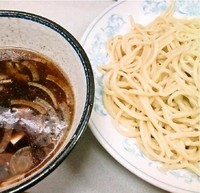 「つけそば+大盛(600円+100円)」@丸長 新井薬師店の写真