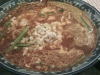 「からめん（10辛）とご飯　800円」@からめんや えんの写真