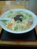 「タンメン（600円）＋餃子（300円）」@大三元の写真