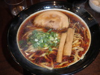 「大阪ブラック・太麺（７００円）大盛（１００円）」@金久右衛門 本店の写真