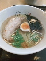 「えびしおらーめん」@らーめんたいざん 海老名SA店の写真