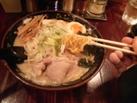 「札幌みそらーめん＋半熟玉子（＋餃子）」@北海道らーめん ひむろ 赤羽店の写真