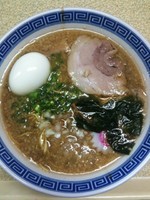 「ラーメン＋ゆで卵」@背脂専門 スーパーラーメンポラリスの写真