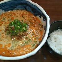 「ゴマたっぷり鶏タンタン麺　（小ごはん付き）」@そうげんラーメンの写真