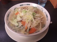 「野菜たっぷりタンメン 490円」@日高屋 与野駅東口店の写真