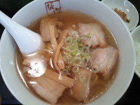 「喜多方ラーメン(580円)」@喜多方ラーメン坂内 内幸町ガード下店の写真