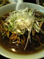 「青椒肉絲麺セット￥750」@晴晴居酒屋の写真