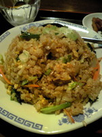 「半野菜炒飯」@晴晴居酒屋の写真