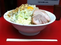 「大ラーメン汁なし」@ラーメン二郎 湘南藤沢店の写真