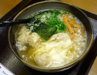 「肉玉わんたん麺（680円）」@らーめん直久 新宿西口店の写真