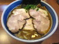 「濃厚和風中華そば（大盛）+チャーシュー増2枚」@浜屋 五反田店の写真