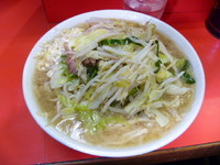 「小ラーメン　ニンニク　　６００円」@ラーメン二郎 三田本店の写真